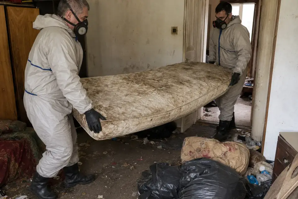Обеззаразяване на помещение след самоубийство в Гео Милев