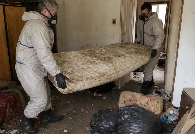 Обеззаразяване на помещение след самоубийство в Малинова долина